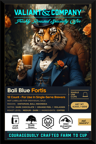 Bali Blue Fortis - Single Use Cups